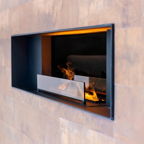 Elektrofeuer Hybrid Mist Glasscheibe